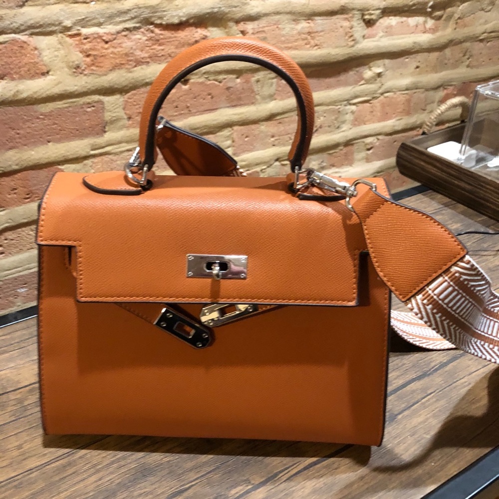 Kelly INSPIRED full leather bag